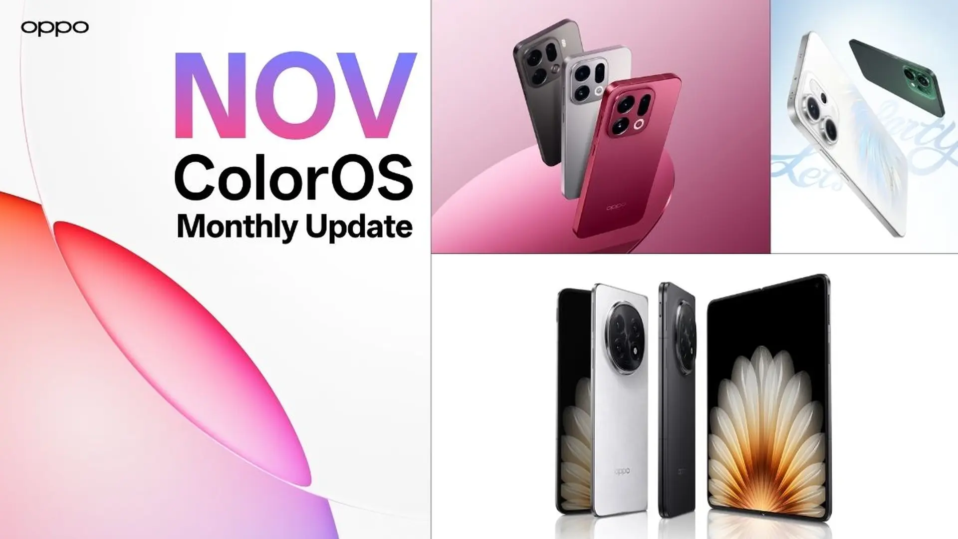 ColorOS tháng 11/2025 phát hành toàn cầu