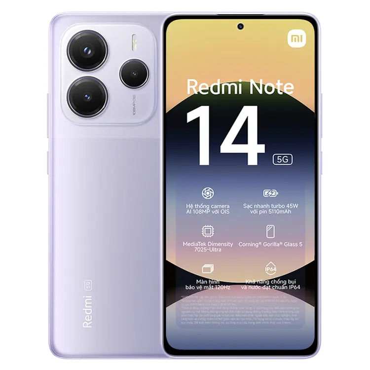 Xiaomi Redmi Note 14 5G 8GB 256GB - Ảnh 5